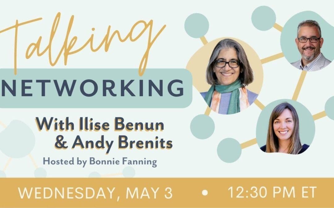“Talking Networking” LinkedIn Livestream win Ilise Benun